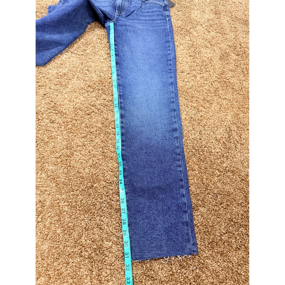 Joes Jeans Womens High Rise Straight Leg IndigoDenim Jeans Size 30 - Picture 9 of 10